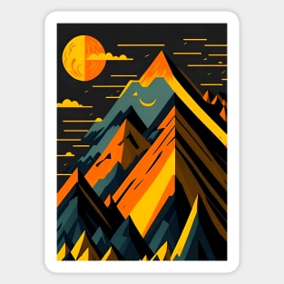 The Mountains Are Calling Sticker